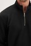 Ribbed Half-Zip High Collar Sweatshirt - 7