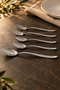 Efes 60 Piece 18/10 Stainless Steel Fork Spoon Set - 4