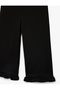 Baby Girl Canvas Trousers 6Smg40047Aw Black - 3