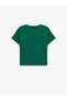 Cotton Slim Fit Crew Neck Piped Short Sleeve Printed T-Shirt - 5