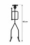 Decorative Metal Toilet Paper Holder Stand – Figurine-Designed Toilet Paper Hanger and Bathroom Organizer - 2