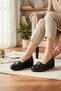 25-22 Orthopedic Sole Black Daily Women's Shoes Casual Women's Shoes - 2