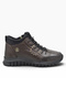 1461Z Full Orthopedic Lightweight Flexible Sole 100% Genuine Leather Daily Women's Boots with Zipper and Rubber Laces - 2