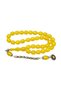 Small Size Crimped Amber Prayer Beads Lt1508 - 6