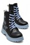 258 Orthopedic Lace up Zippered Girls' Boots Shoes Furry Girls' Boots - 3