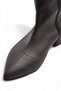 475 Daily Zippered 6cm Women's Heeled Boots Shoes Thick Heel Classic Heeled Boots - 5