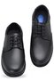 Tab401 Gel Orthopedic Heel Massage Genuine Leather Men's Shoes Rubber Sole