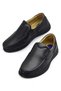 9575 Orthopedic Sole Black Genuine Leather Men's Shoes Summer Seasonal - 3