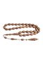 Brown azobe wood rosary lt1379 - 5