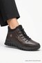 1461Z Full Orthopedic Lightweight Flexible Sole 100% Genuine Leather Daily Women's Boots with Zipper and Rubber Laces - 3