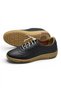 420 Full Orthopedic Light Flexible Sole Daily Genuine Leather Women's Shoes with Rubber Laces - 5