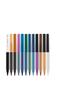 Set of 12 Ultra Oily Colorful Neon Eyeliner Pencils - 4