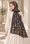 Patterned Soft Shawl - 007 - 3