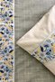 Folkart Beige Double Patterned 100% Cotton Duvet Cover Set - 4 Pieces - 5