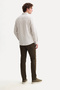 Men's Brown Slim Fit Trousers - 2