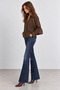 Comfortable Fit Women's Shirt with Back Pleat Detail |   Mkw1611591-1 - 4