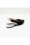 Black and White Leather Slingback Ballerinas – Stylish and Comfortable Design - 5