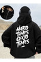 Unisex Kar Masked Ninja Fleece Sweatshirt Cardigan – 3 Thread Thick Fabric, Zippered O Oversized Model