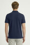 Cayman Navy Blue 100% Cotton Polo T-Shirt - 6