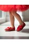 Glittery Girl's Babet with a Bow on Top - 2
