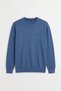 BREKKA CREW NECK MEN'S SWEATER - DARK BLUE