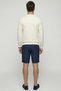 Buteau Off-White 100% Cotton Long Sleeve Thin Sweater - 3