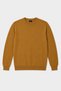 Fusa Mustard 100% Cotton Crew Neck Sweater