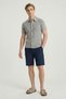 Compo Gray Melange 100% Cotton Knitted Shirt - 2