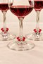 New Year's Charm Multi-Purpose Goblet Ring - Napkin Charm - Earring Set 3-Pack - 3