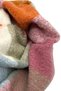 Soft Colored Soft Textured Tasseled Oversized Box Patterned Fleece-Lined Long and Wide Women's Shawl Scarf - 2