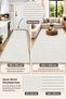 Machine Washable Non-Slip Base Stain-Resistant Digital Living Room Kitchen Balcony Carpet and Floor Mat - 4