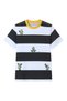 Kids' Minions Peekaboo Stripe Graphic Tee - 4