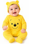 100% Cotton Baby Bodysuit Set Yellow Teddy Bear Patterned 2 Piece Long Sleeve Jumpsuit with Hat Newborn 0-3 Months 3-6 Months
