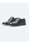 Black Leather Classic Shoes - 2