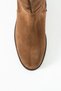 Bella Women's Genuine Leather Wide Calf Flat Tan Boots - 5