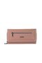 Genuine Leather Zippered Women's Wallet