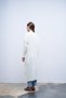 V Neck Knitted Sweater White - 5