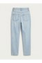 Women's Snow Blue Regular Straight-Leg 100% Cotton Boyfriend-Fit Jeans - 7