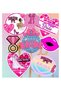 8 Pieces Bride Pink Red Wedding Engagement and Henna Night Fun Stickable Talking Balloons Bachelorette Bride to Be Photo Shoot Hand Banner - 6