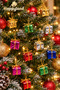 12 Pieces Mini Gift Package Shaped Hanging Pine Tree Decoration Set - 2