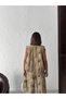 Embroidered Linen Zippered Vest - Brown |   Vmf2007 - Coffee - 4