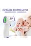 White Forehead Digital Thermometer Non Contact Infrared Medical Thermometer Body Temperature Fever M - 2