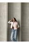 Pitikare Patterned Fiber Inflatable Vest - Light Pink |   Vmf1741 - Light Pink - 3