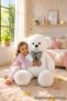 130 Cm Big Teddy Bear with Bow Tie (100% Domestic)