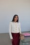 Gold Buttoned Ornamental Pocket Cardigan - 4