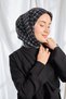Tiviil Silk Scarf Monogram Black - 4