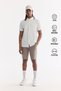 Men's Mink Side Elasticated Anti-Wrinkle Quick-Drying Technical Fabric Relaxed Fit Shorts A61Y3712