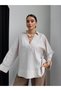 V-Neck Linen Flowy Shirt - 2
