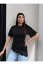 Lace Hem Asymmetrical Tshirt - 3