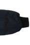 Unisex Navy Blue Plush Quilted Coat - 6